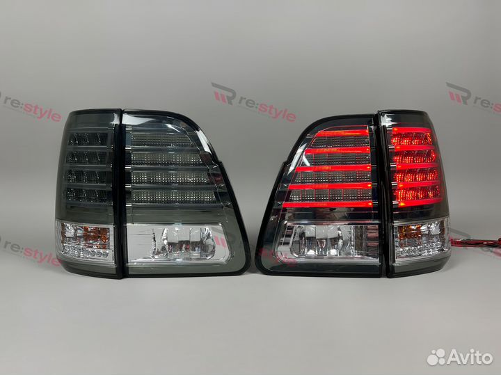 Стопы Toyota Land Cruiser 100 Ст LX Дымчатые