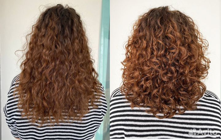 Кудрявые стрижки волос Кудрявый метод Мастер