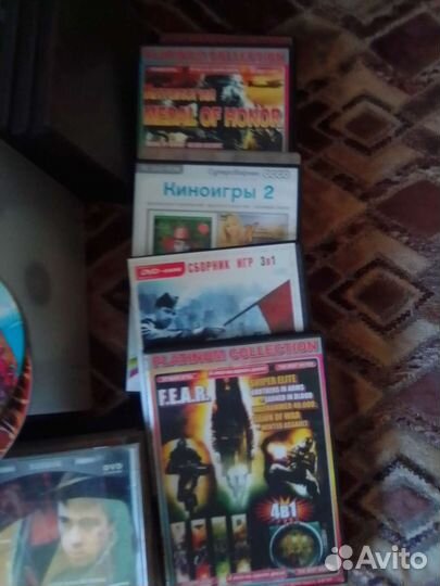 Двд диски разные