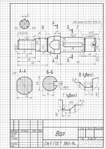 Любые чертежи в компасе, автокаде. 3D