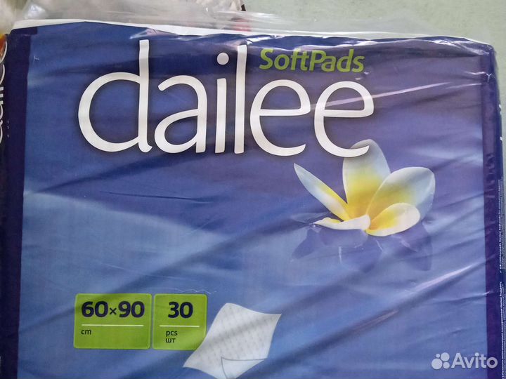 Пеленки одноразовые 60х90 30 штук