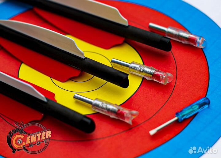 Хвостовик светящийся Centershot 7.62mm арбалетный