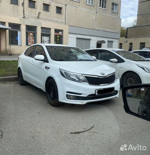 Бампер кио рио 3