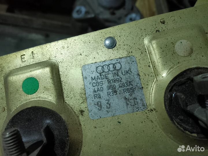 Резистор вентилятора audi 100 c4 audi a6 c4 45