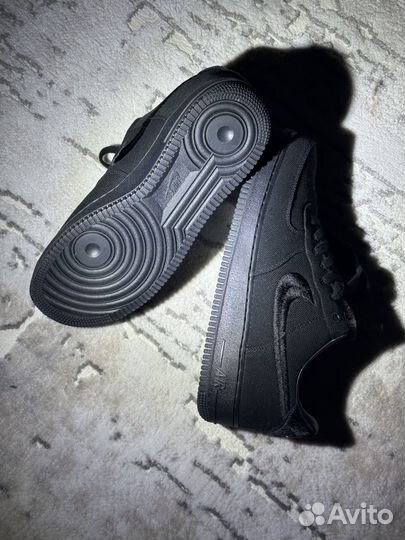 Stussy x Nike Air Force 1 Low Triple Black
