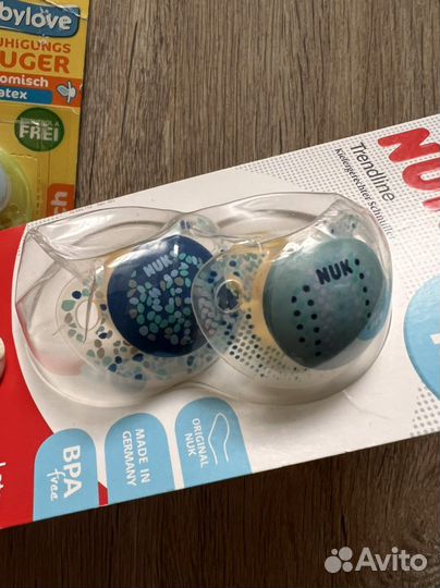 Новые соски 6-18 мес