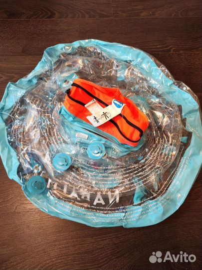 Круг надувной с поддержкой decathlon