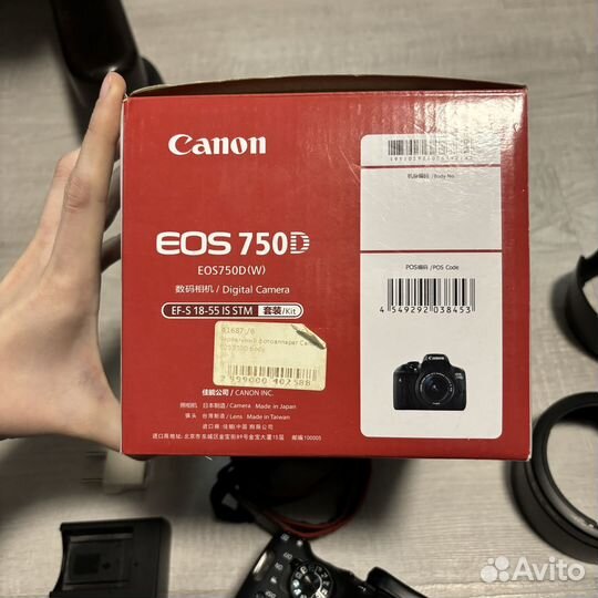 Canon EOS 750D body