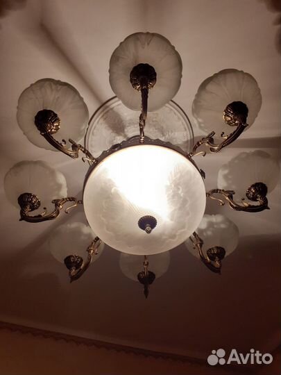 Люстра старинная