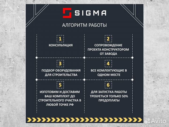 Опалубка - крупношитовая опалубкаsigma AL-1.2м