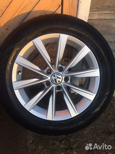 Колеса летние r17 5 112