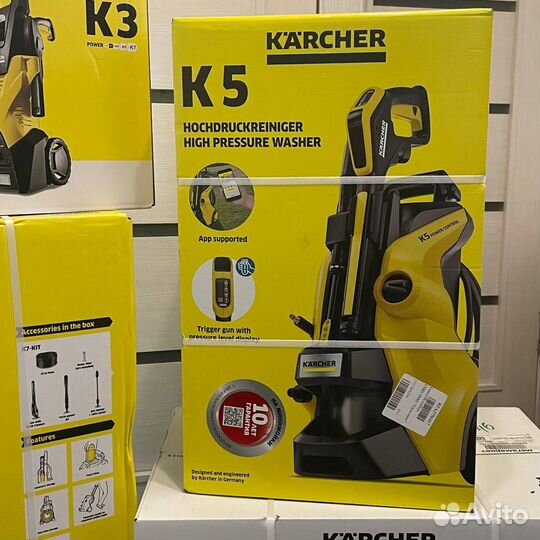 Мойка высокого давления Karcher K7, K5, K3 (новые)