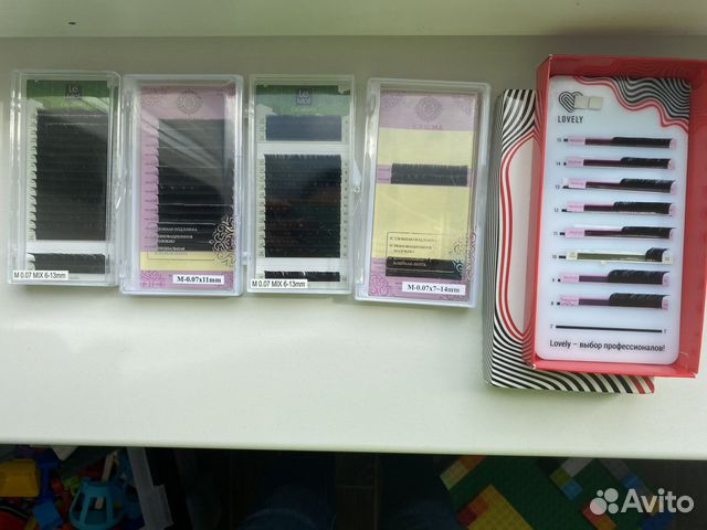 Ресницы для наращивания