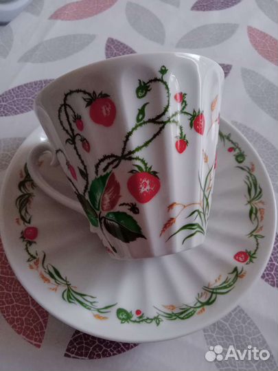 Чайная пара фарфор лфз