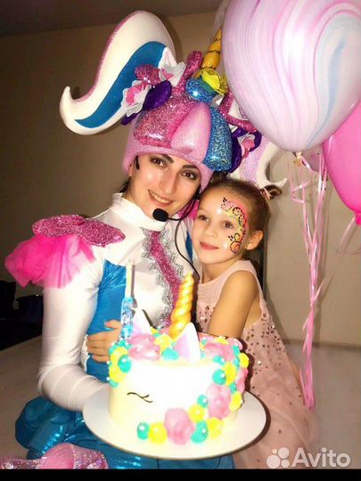 Аниматоры на день рождения, шоу мыльных пузырей