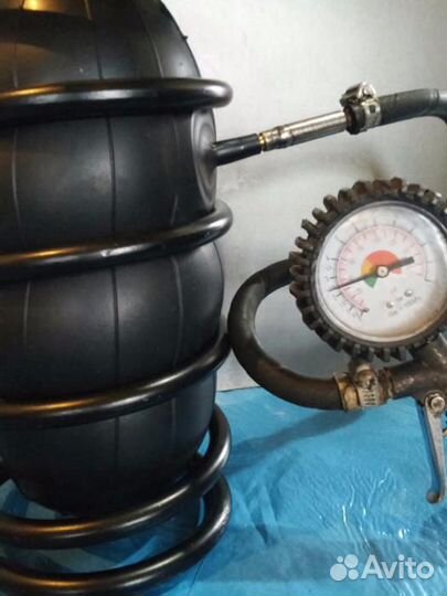 Пневмобаллоны в пружины