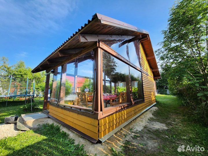 Мягкие и гибкие окна для террас