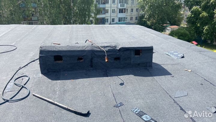 Ремонт мягкой кровли