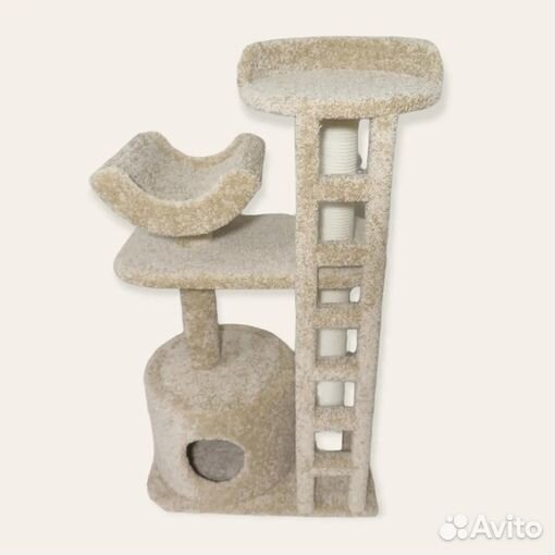 Игровой комплекс для кошек с домиком