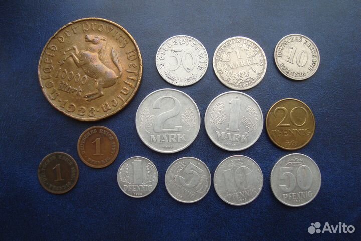 Нечастые монеты Германии