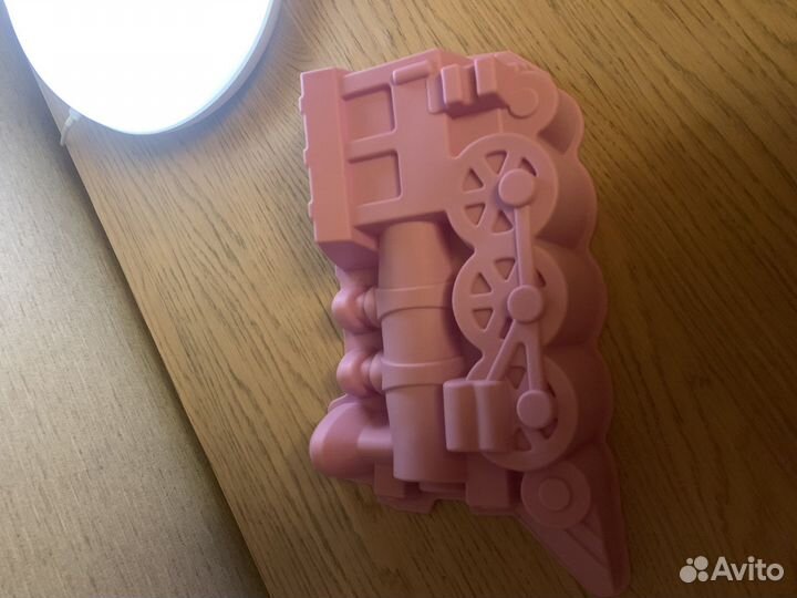 Паровоз форма для выпечки силиконовая