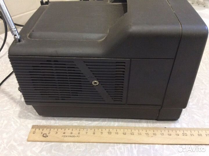 Телевизор electra переносной с радио. Рабочий