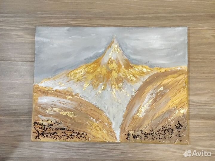 3 D Картина акрилом«Горы»