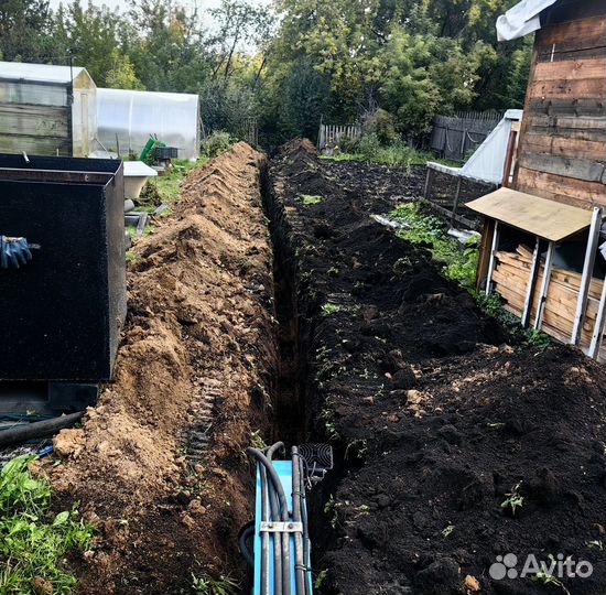 Услуги миниэкскаватора