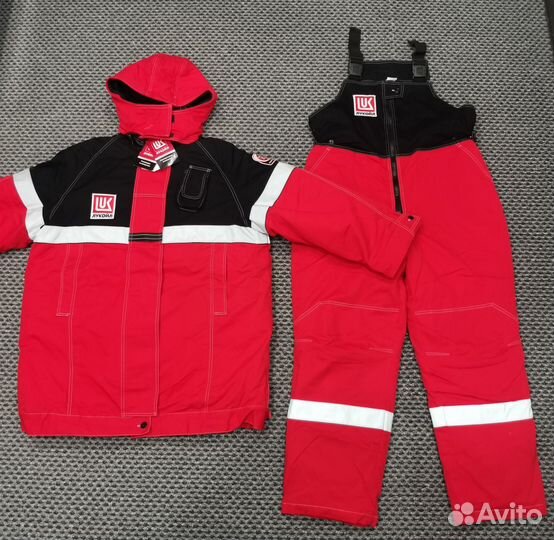 Спецодежда лукойл 52-54/170-176 зимняя рабочая