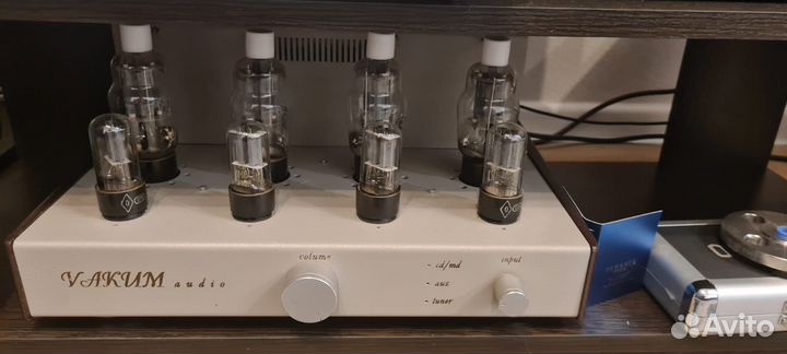 Ламповый усилитель и фонокорректор