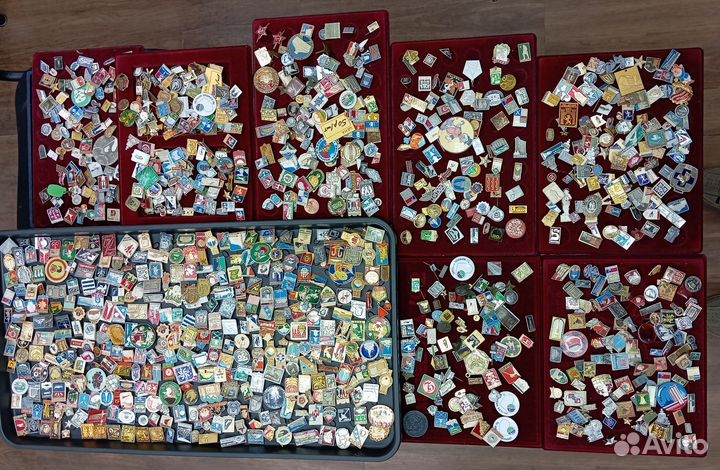 Значки СССР в ассортименте