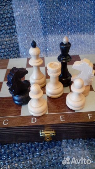 Шахматы деревянные трех видов
