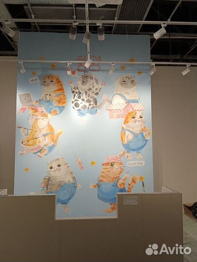 Художественная роспись и оформление стен, муралы