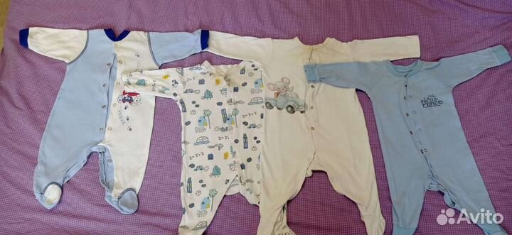 Одежда для малышей 0+ пакетом