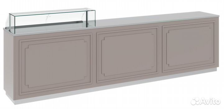 Витрина для защиты продуктов нейтральная