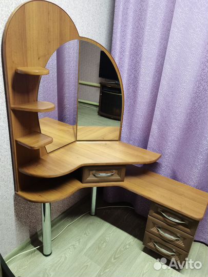 Трюмо трельяж с зеркалом бу