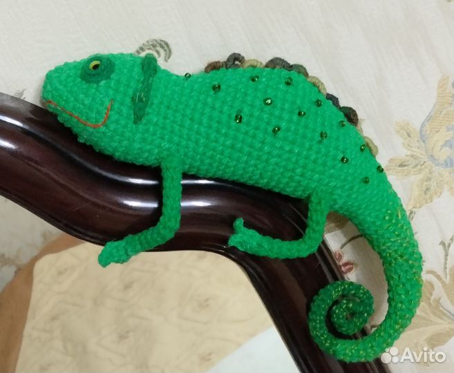 Хамелеон игрушка