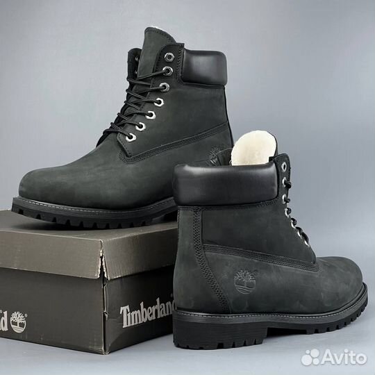 Стильные Timberland с мехом