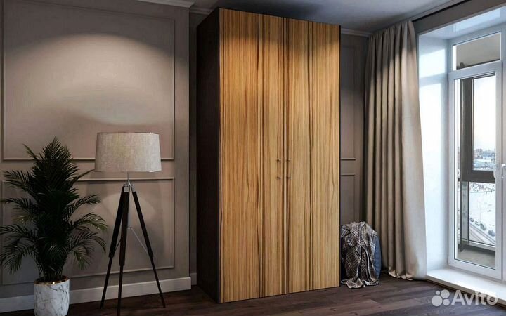 Шкаф распашной под ключ