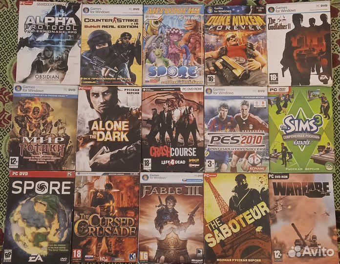 Игры для пк на дисках