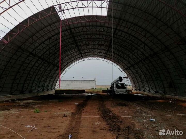 Ангар от производителя. Размер 18х85м