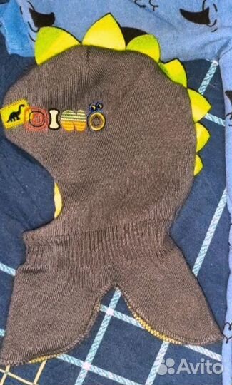 Шапка шлем демисезонная 46-48