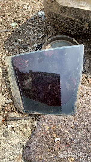 Стекло двери задней левой (форточка) для Chevrolet