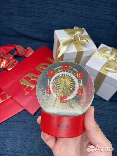 Снежный шар армани