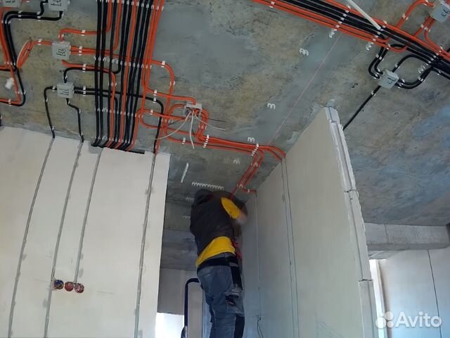 Услуги электрика монтаж