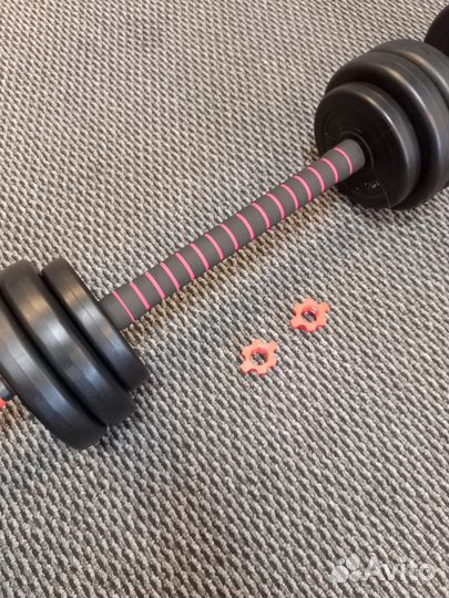 Гантели/штанга 25кг новые