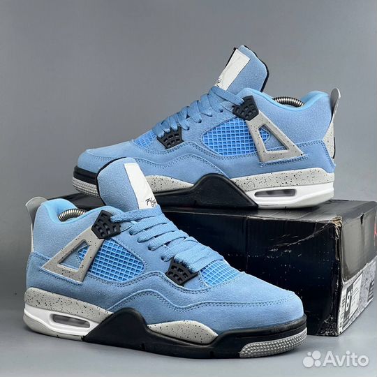 Кроссовки nike air jordan 4 с мехом