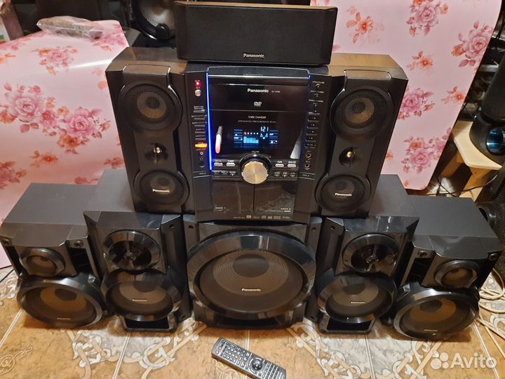 Panasonic SA-VK 960 super мощный (7колонок+ саб 25