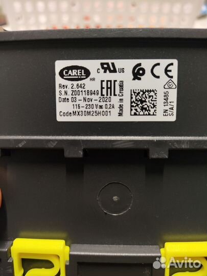 Свободно программируемые контроллеры carel