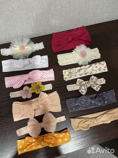 Повязка на голову для девочки набор